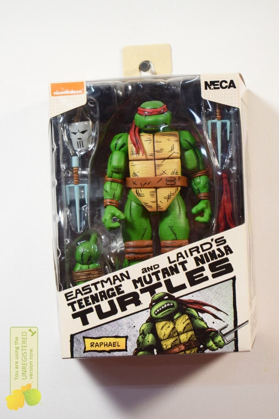 NECA Teenage Mutant Ninja Turtles Mirage Comics Raphael
